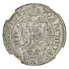Image 3 : Austria Silver 1670 3 Kreuzer Breslau NGC MS64