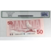 Image 2 : BC-59a 1988 $50 Legacy GEM UNC66 PPQ Thiessen-Crow SN: EHW0216223