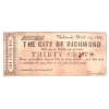 Image 1 : 1862 USA 30-cent The City of Richmond Note