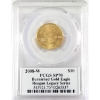 Image 1 : USA Gold 2008W $10 Burnished Gold Eagle PCGS SP70 Reagan Legacy Series