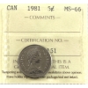 Image 1 : 5-cent 1981 ICCS MS66