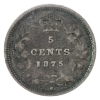 Image 2 : 5-cent 1875H Small Date ICCS F15