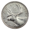 Image 2 : 25-cent 1947 Dot ICCS AU55