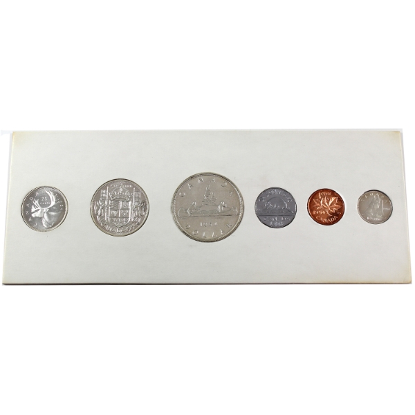 1954 NSF Proof-Like Set, contains the scarce cent variety.