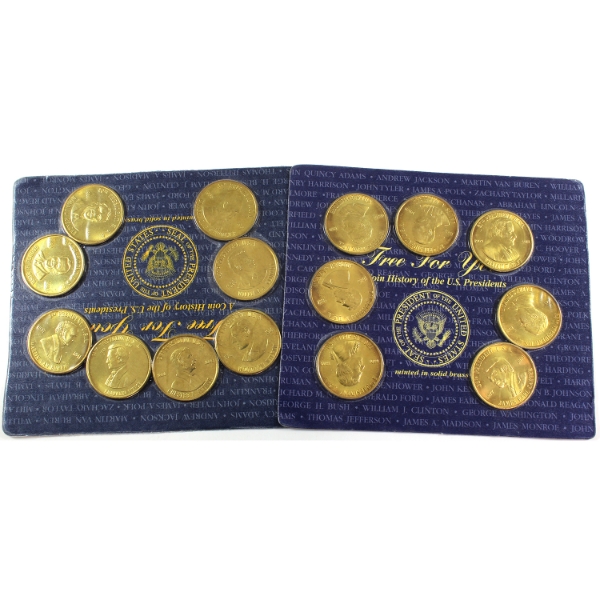 2x USA Presidential Dollar 7 & 8 Coin Sets. 2pcs.