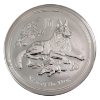 Image 1 : 5oz Australia 2018 $8 Year of the Dog .9999 Fine Silver Round (Tax Exempt)