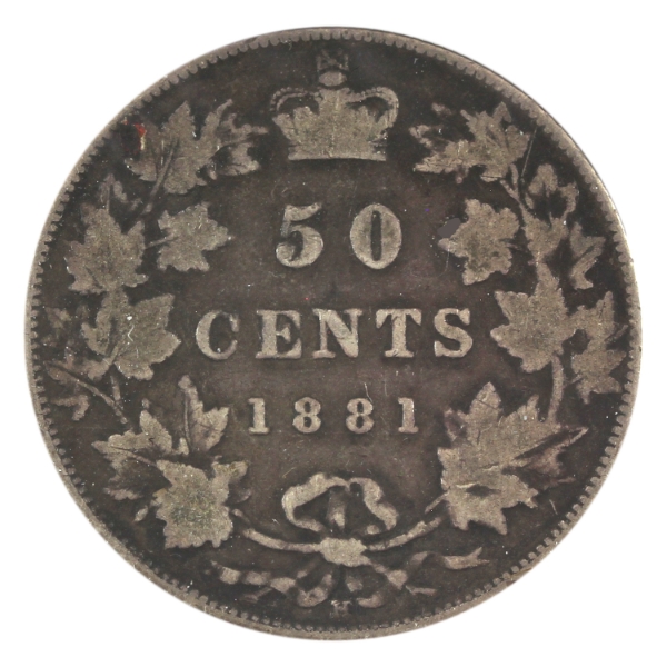 50-cent 1881H Very Good