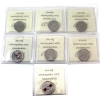 Image 2 : 25-cent 2009-2010 Commemorative ICCS MS66. 7pcs.