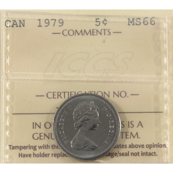 5-cent 1979 ICCS MS66