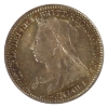 Image 7 : Great Britain Maundy Set 1899 Queen Victoria 4pc Sterling Silver in Original Case
