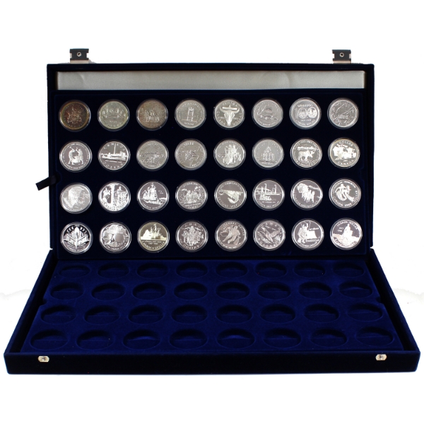 1971-2000 Silver Dollar J&M Deluxe Velvet Special Edition Collectors Set