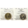 Image 1 : Loon $1 2016 Women's Vote & 2019 First Strike ICCS MS66. 2pcs