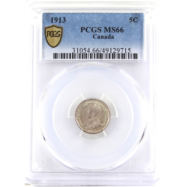 5-cent 1913 PCGS MS66