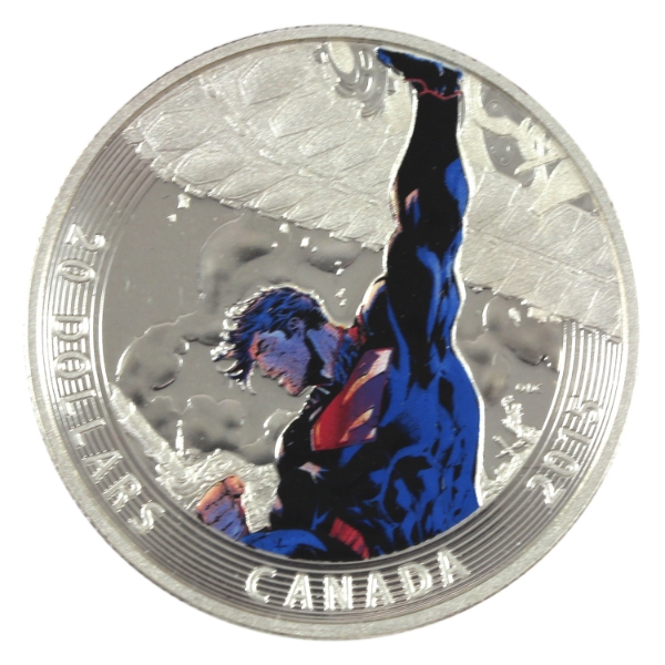 2015 $20 Iconic Superman: Superman Unchained #2 (2013) Fine Silver Coin ICCS PF67 (Tax Exempt)