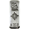 Image 1 : 2oz RSSC Ship & Compass .999 Fine Silver Bar (Tax Exempt)