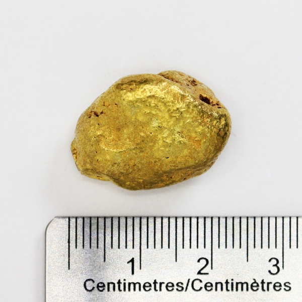 24.806g Natural Gold Nugget, 20 carat (84.2% XRF)
