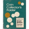 Image 4 : Great Britain 1-cent 1920-1967 Bulk Collection in "Coin Collector's Folder" 29pcs. 