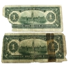 Image 2 : DC-23a-i & DC-23d 1917 $1 Circ. to VG-F. 2pcs. Check Letter B