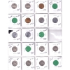 5-cent 1940-1970 Bulk Collection in 4 20-Pocket Sheets. 36pcs.