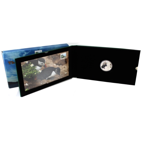 2014 $20 Baby Animals - Atlantic Puffin Coin and Stamp Set