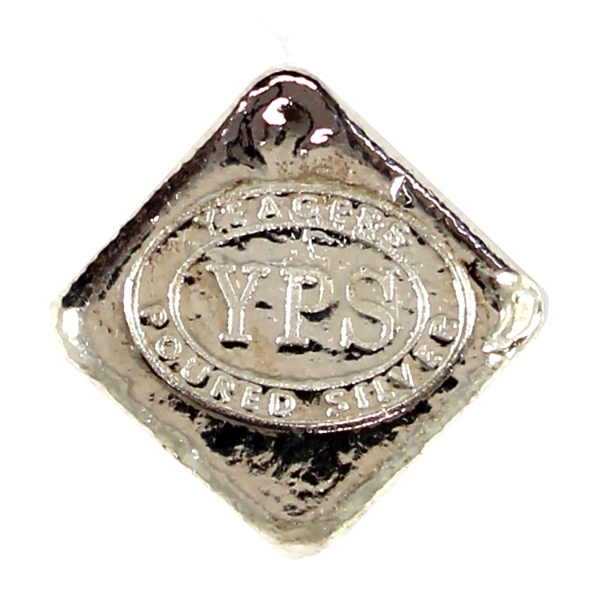1oz Yeagers Poured Silver .999 Fine Silver Cube (Tax Exempt)