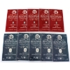 Image 1 : 2.75 Grain Lot Total Benchmark Strategic Metals .999 Fine Platinum Bars in Card Holders. 10pcs. 