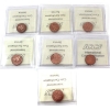 Image 2 : 1-cent 1960, 1961, 1962, 1963, 1964, 1965 SB B5 & 1966 ICCS PL66 HC; Red. 7pcs