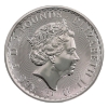Image 2 : ERROR Great Britain Silver 2021 £2 Britannia Struck Through Grease .999 Silver Coin (Tax Exempt)