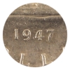 Image 4 : Silver $1 1947 Pointed 7; Quad HP CCCS EF40 (Rim Nicks)