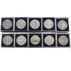Image 1 : Bulk Lot of 1981-1990 Brillant Uncirculated Dollars. 10pcs.