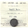 Image 1 : 5-cent 1875H Small Date ICCS EF40