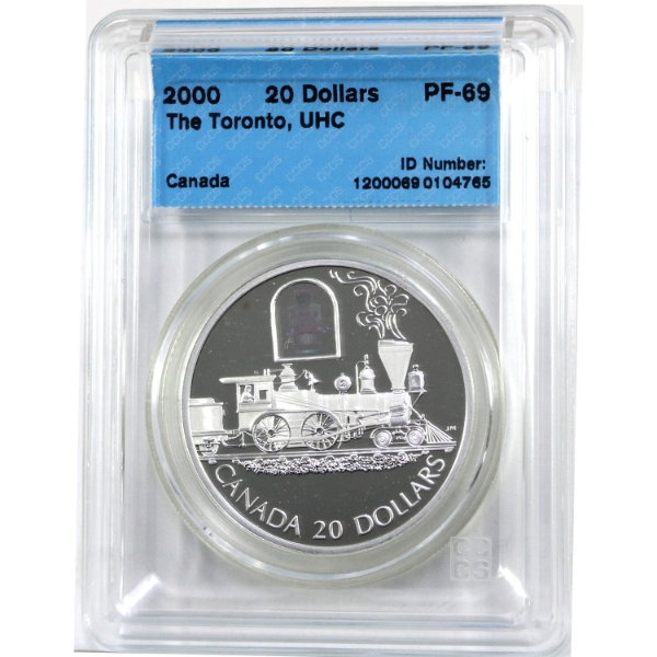 2000 $20 Transportation Series-The Toronto CCCS PF69 UHC with COA