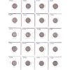 Image 2 : Switzerland 1900-2010 10 Rappen Bulk Collection in 5x 20-Pocket Sheets. 94pcs