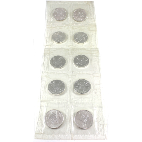 10x 1oz 2008 $5 Olympic Commemorative SML .9999 Fine Silver in Sealed Sheet. 10pcs