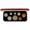 Image 1 : New Zealand 1953 Queen Elizabeth II Coronation 8-Coin Proof Set