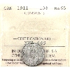 Image 1 : 10-cent 1911 ICCS MS65