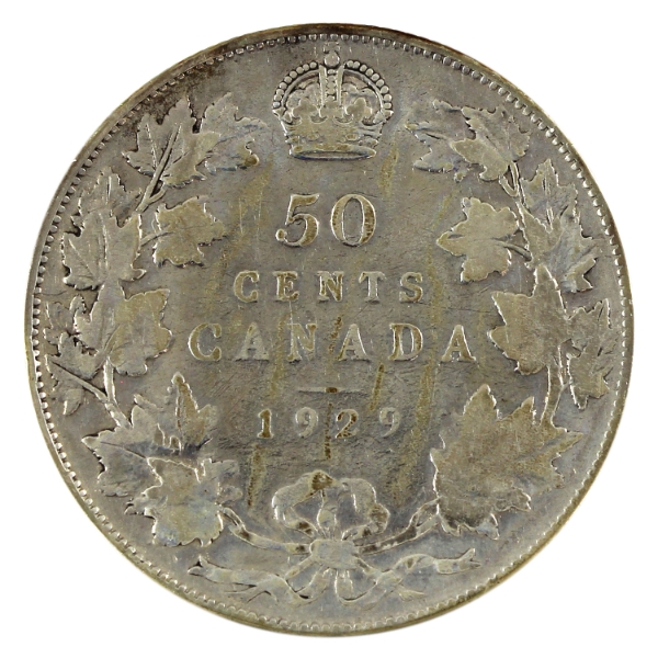 50-cent 1929 Ungraded