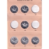Image 3 : Collection of 19x 1oz 1988-2014 .9999 Fine Silver Maples in Collector's Album. 19pcs (Tax Exempt)