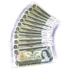 Image 1 : Bulk Lot of BC-46aA 1973 $1 Circ. Lawson-Bouey Replacement Notes. 12pcs.
