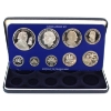 Image 1 : Jamaica 1977 9-coin Proof Set Minted by the Franklin Mint