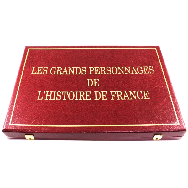 *France Great Figures in French History 24-Medal Set