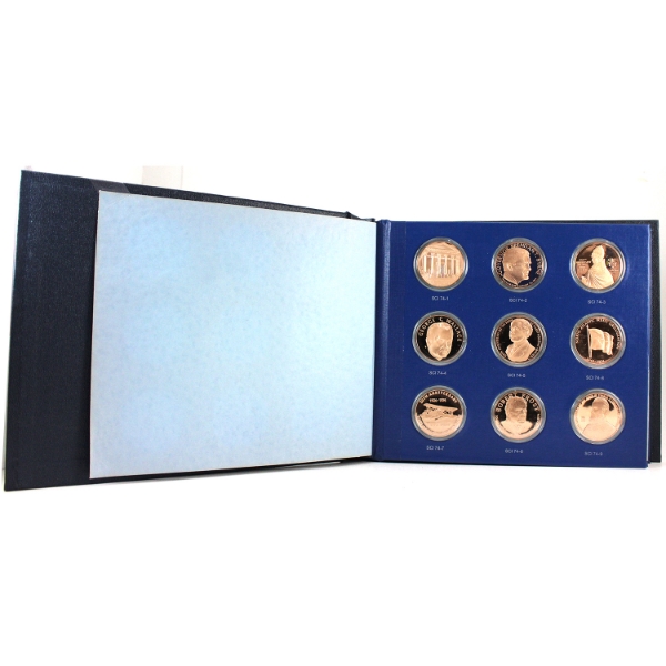 1974 Franklin Mint Special Commemorative Issues First Edition Proof Medals 