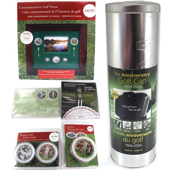 *Open Championship of Canada Golf Collection. 6pcs