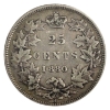 Image 1 : 25-cent 1880H Wide 0 F-VF