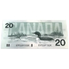 Image 3 : BC-58b 1991 $20 BCS GEM UNC65 Original Bonin-Thiessen Changeover SN: EVV2291026
