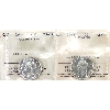 Image 1 : 25-cent 1944 & 1945 ICCS MS64. 2pcs.