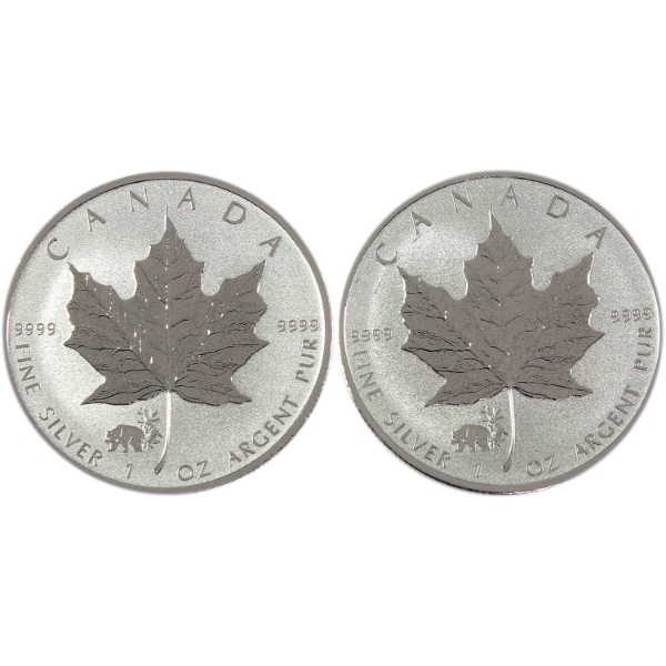 2x 1oz 2017 $5 SML w/ Panda Privy Reverse Proof .9999 Fine Silver Coins. 2pcs (Tax Exempt)