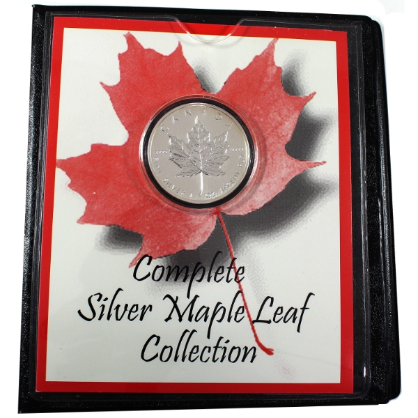 1995 $5 Silver Maple Leaf in First Commemorative Mint Holder (Tax Exempt)