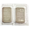 Image 1 : 2x 1oz JM Johnson Matthey Bars in Sheet w/ TD Bank Backs (Tax Exempt)