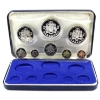 Barbados 1973 8 Coin First National Coinage of Barbados Proof Set in Original Display Case With COA.
